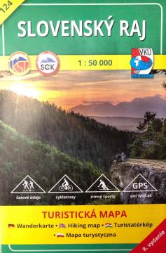 Turistická mapa Slovenský raj, 7,20€ Turistická mapa Slovenský raj, 7,20€
